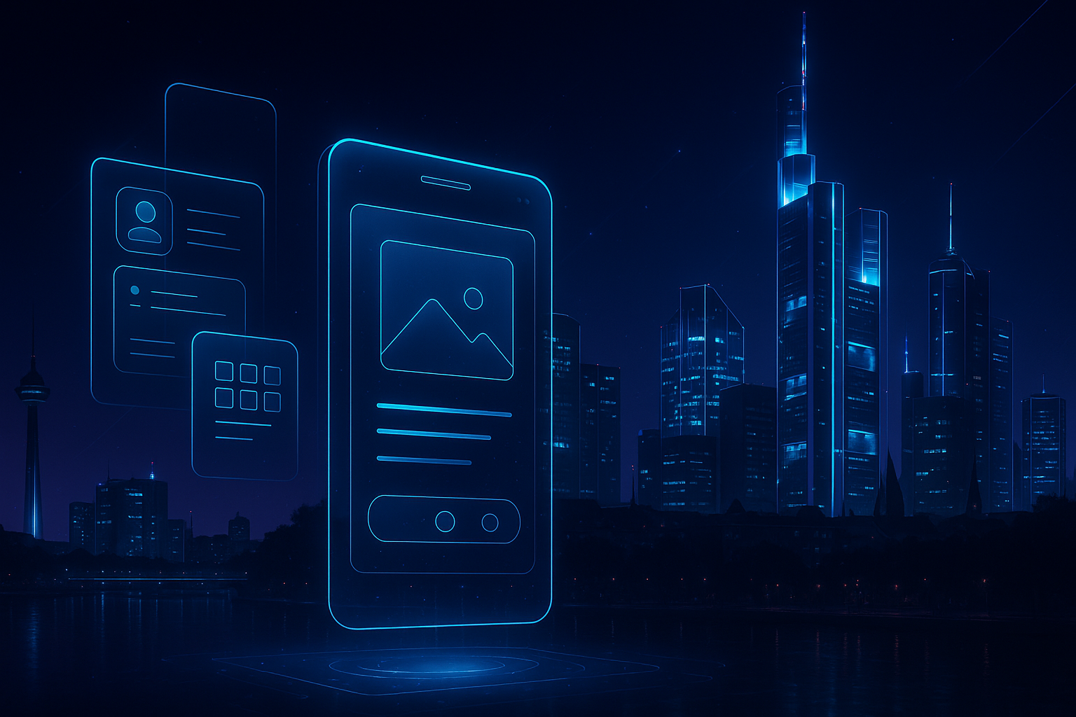 App Entwicklung mit Smartphone in Frankfurt am Main