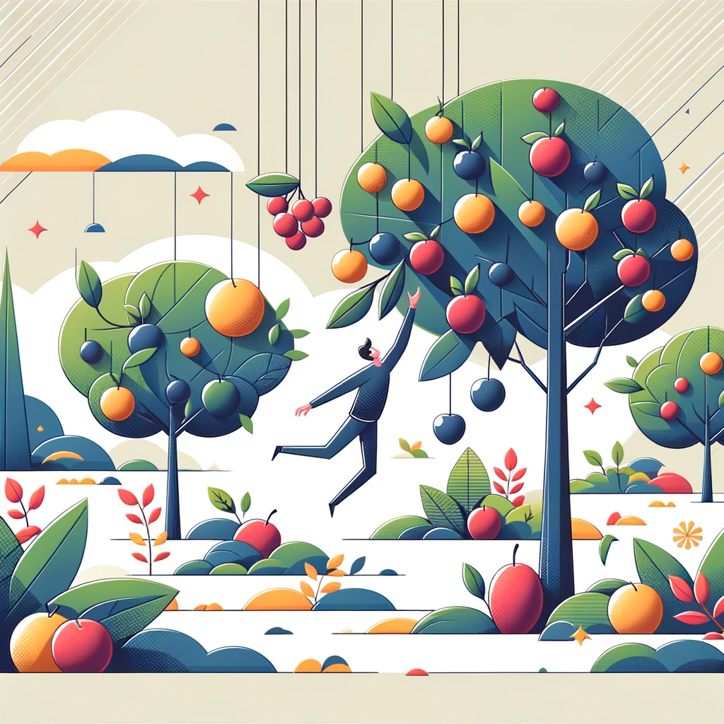 bild eines low hanging fruits