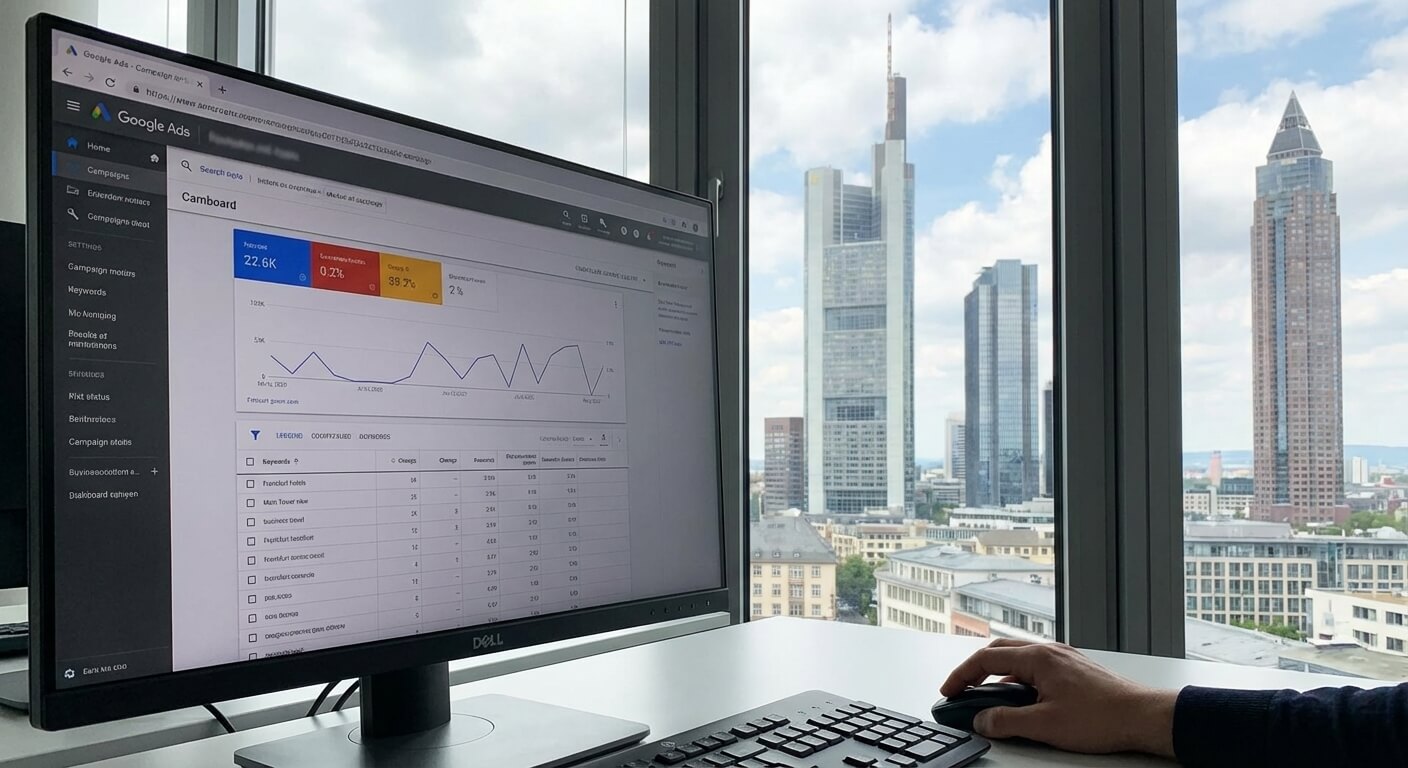 Suchmaschinenmarketing Strategie für Frankfurt