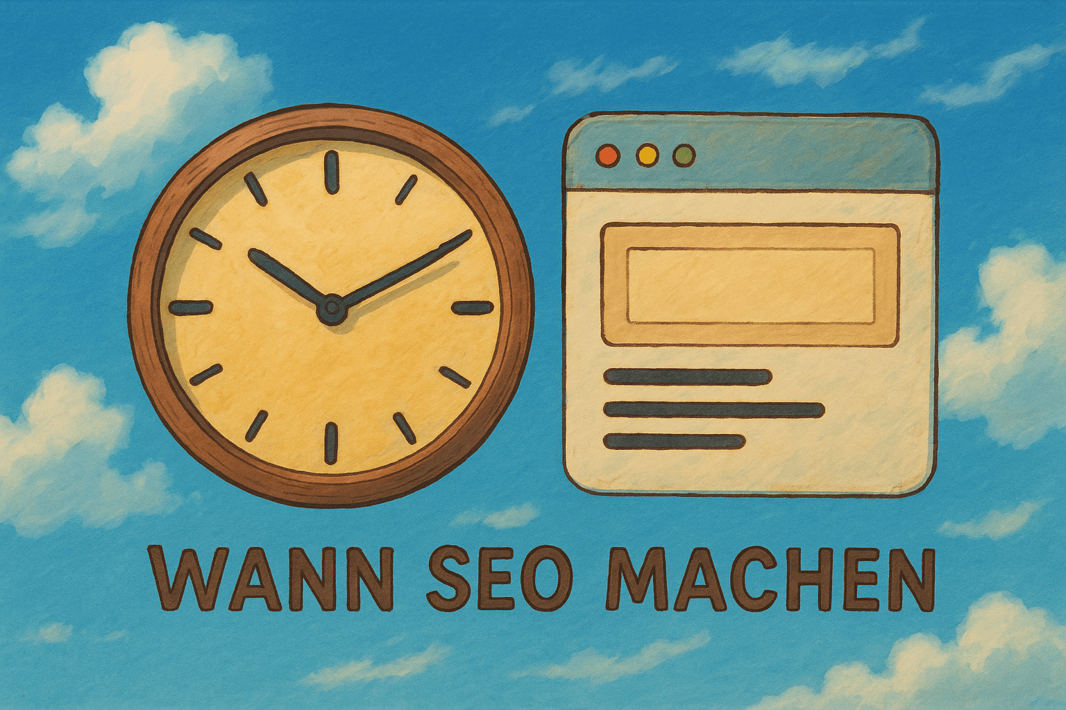 Wann sollte man SEO machen? (Was benötigt man)